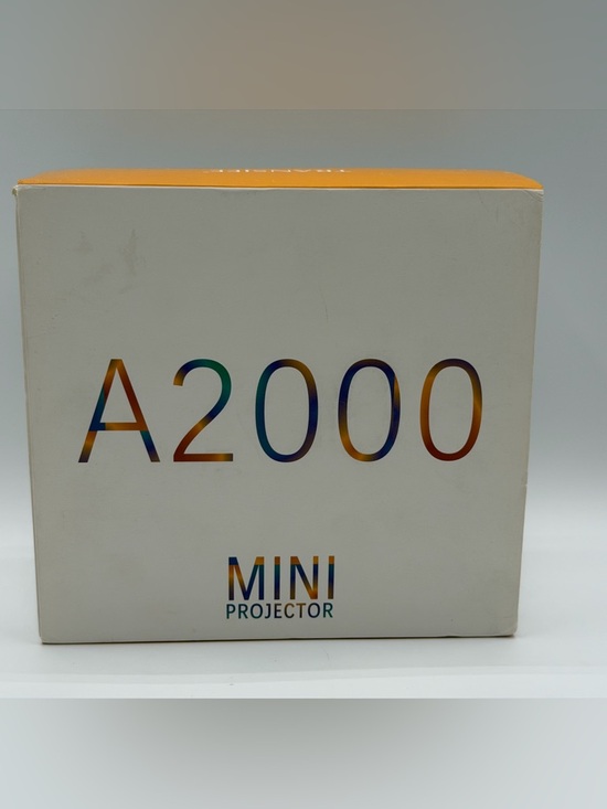 Transjee Other - Transjee A2000 Mini Projector Black Portable Home Theater Projector - Open Box